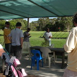 Pre-tee-off pies and beers